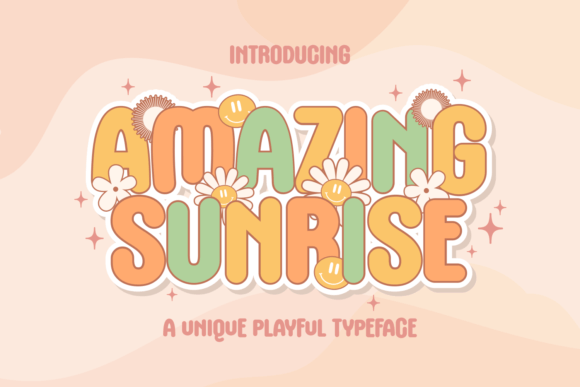 Amazing Sunrise: The Perfect Display Font for Small Business Branding