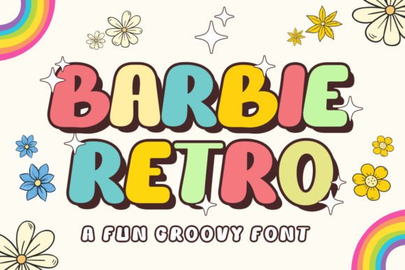 Barbei Retro: A Playful Display Font for Modern Editorial Design