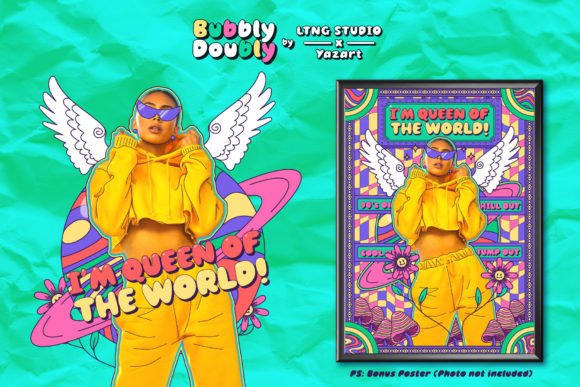 Bubbly Doubly: A Whimsical Typeface for Modern Editorial Design