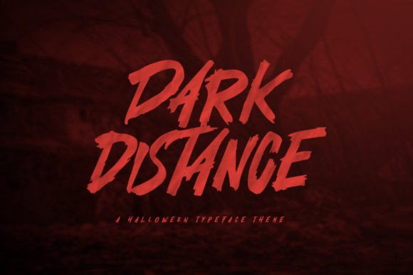 Dark Distance: The Premium Display Font for Bold Brand Identity