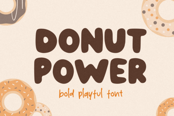 Donut Power Typeface Review for Web Design and Branding