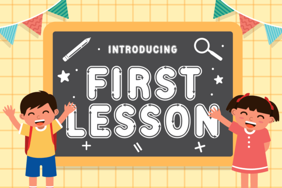 First Lesson: The Playful Typeface That Brings Handmade Products to Life