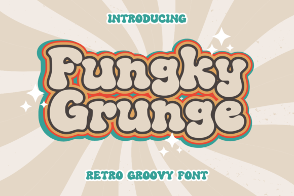 Fungky Grunge: The Playful Typeface for Modern Digital Brands