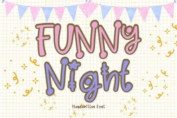 Funny Night: The Perfect Display Font for Small Business Branding
