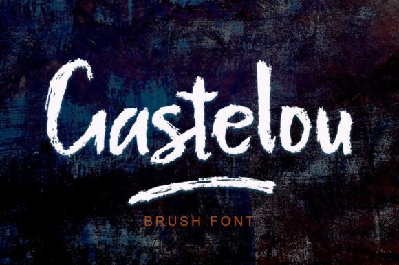 Gastelou: The Brush Typeface That Elevates Campaign Visuals