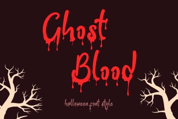 Ghost Blood: The Premium Display Font That Drives Halloween Campaigns