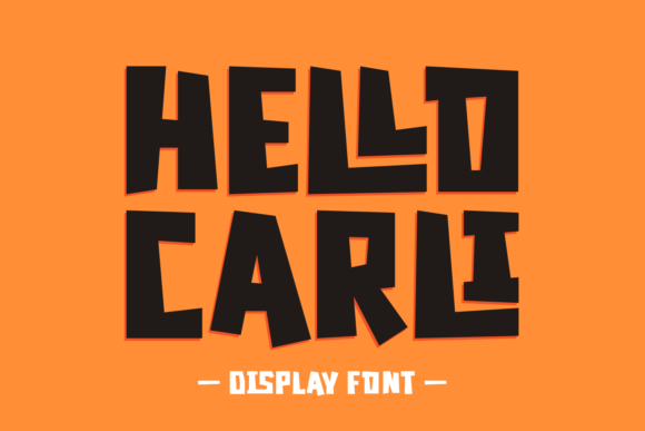 Hello Carli: The Bold Display Typeface That Elevates Small Business Branding