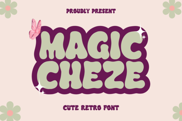 Magic Cheze: The Retro Display Font for Handmade Products
