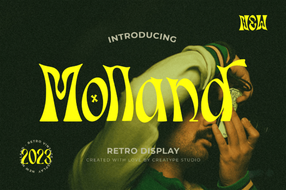 Molland: The Groovy Display Typeface for Handmade Branding