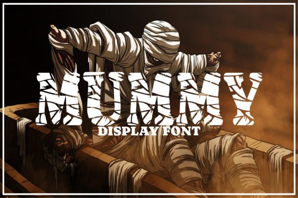 Mummy: A Dramatic Display Font for Editorial Design