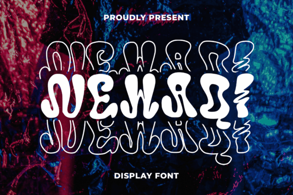 Nehaqi: A Retro Display Typeface for Bold Editorial Design