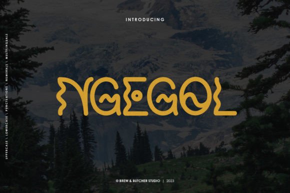 Ngegol: The Display Typeface That Makes Campaigns Unmissable
