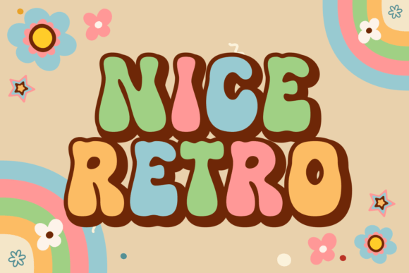 Nice Retro: The Perfect Display Font for Handmade Crafts