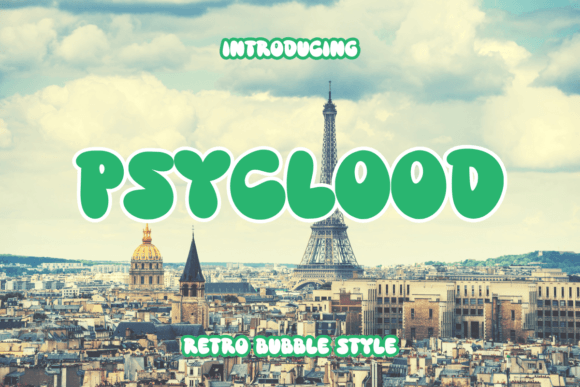 Psyclood: The Playful Display Font That Elevates Small Business Branding