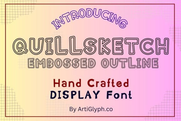 Quill Sketch: A Whimsical Typeface for Handmade Brands