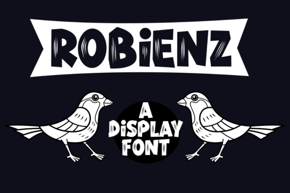Robienz: The Quirky Display Font That Elevates Small Business Branding