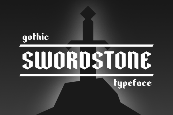Swordstone: A Gothic Display Typeface for Editorial Design
