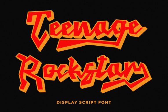 Teenage Rockstar: The Display Typeface That Elevates Handmade Branding