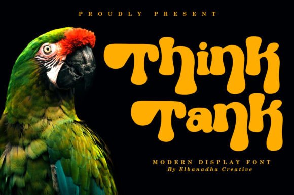 Thinktank: The Groovy Display Font That Elevates Campaign Visuals
