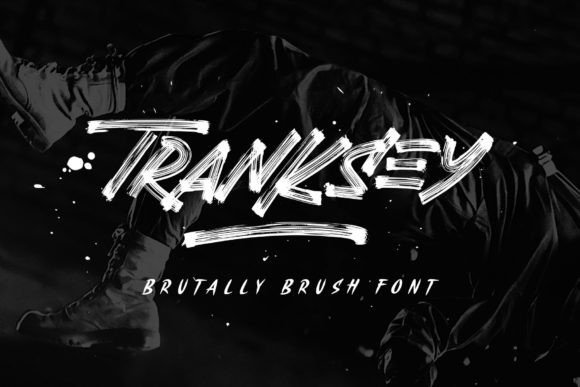 Tranksey: The Energetic Display Font for Modern Editorial Design