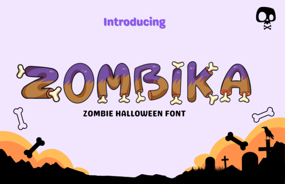 Zombika: The Playful Display Font That Brings Bones to Life